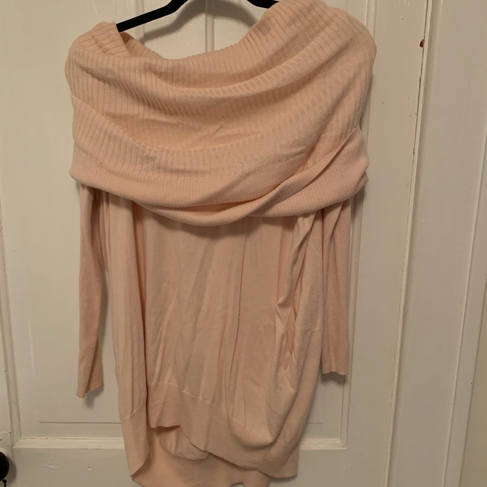 Off the shoulder sweater